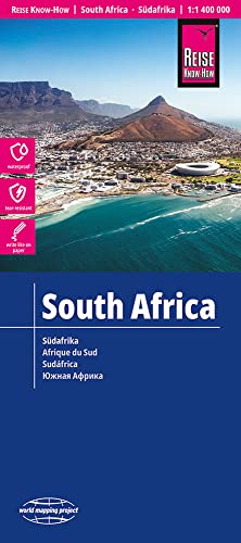 Sudáfrica, mapa impermeable de carreteras. Escala 1:1.400.000 impermeable. Reise Know-How. (South Africa (1:1.400.000))