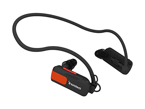 Sunstech TRITON4GBBLACK - Reproductor de MP3, resistente al agua, (4 GB de capacidad), color negro