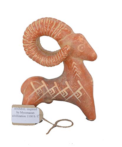 Talos Artifacts Reproducción de escultura de cabra animal artefacto civilización micénica