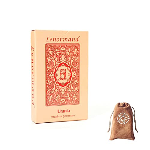Tarot lenormand Urania,Lenormand Urania ​Tarot with Bag Card Game