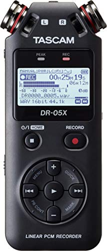 Tascam Grabadora de audio usb2.0 portátil DR-05X
