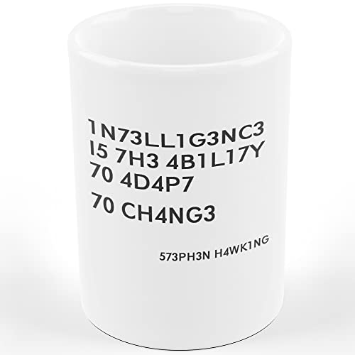 Taza Mug – Intelligence IS... Stephen Hawking - Ideas de regalo