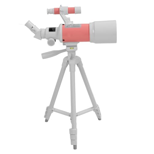 Telescopio de juguete para niños, juguete telescopio de astronomía para clase (rosa)