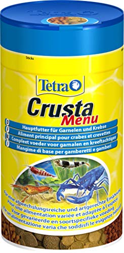 Tetra Crusta & Crab Alimento principal para gambas, cangrejos y cangrejos de tierra, diferentes formas de presentación