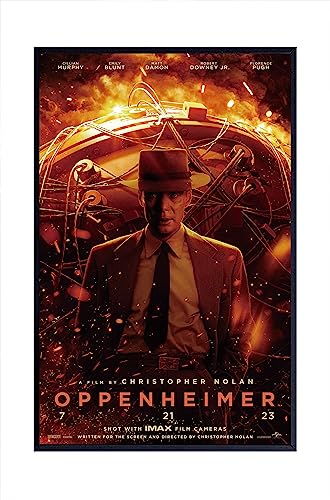 Theissen Oppenheimer - Póster de la película #2, pósteres para decoración de pared de dormitorio, póster mate sin marco, regalo de 28 cm x 43 cm