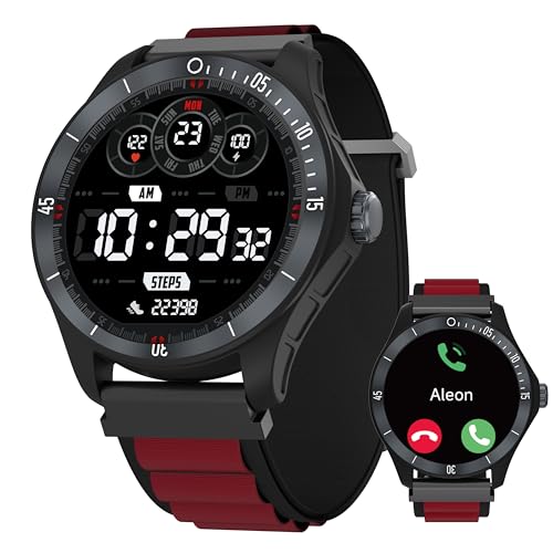 TOOBUR Reloj Inteligente Hombre, Smartwatch Alexa Incorporada 44mm Pantalla IP68 Impermeable con Llamada/podómetro/Seguimiento del Frecuencia Cardíaca/Sueño/Oxígeno en Sangre, para iOS Android