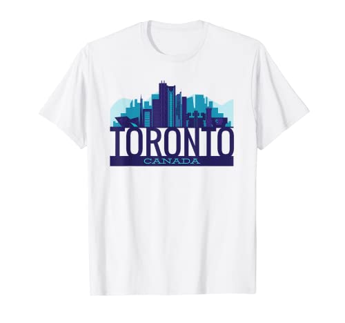 Toronto Skyline Canadá Regalo de recuerdo Camiseta