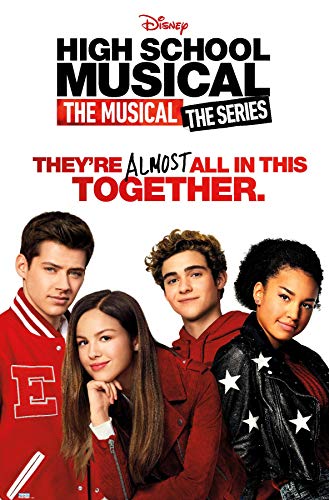 Trends International High School Musical: The Musical: The Series - Póster de pared de arte clave, 14.7 x 22.3 pulgadas, versión premium sin marco
