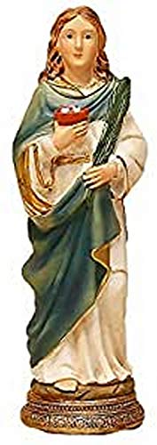 Trofeos Cadenas | Santa Lucía 11 cm, Figura Religiosa, Resina