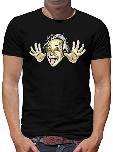 TShirt-People Albert Einstein - Camiseta para hombre Negro XL