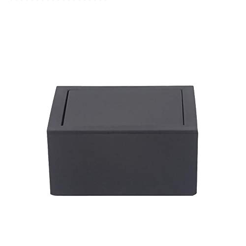 Ttiy Cuff Link Box Deluxe Gemelos Caja de regalo Caja de regalo Joyería, Estuche de almacenamiento para gemelos y joyas (tamaño 2)