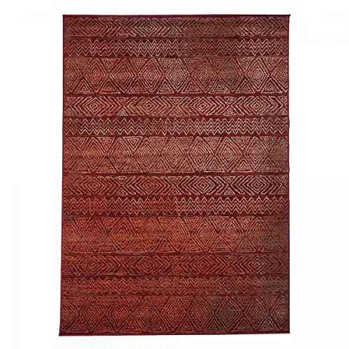 UN AMOUR DE TAPIS - Alfombra De Berebere Estilo 80 X 150 cm, Rectangular, AF Chila, Color Rojo