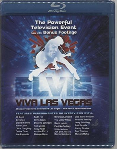 unassigned Elvis: Viva Las Vegas (Blu-ray) (pantalla panorámica) (con Bruce Springsteen, Bon Jovi, Fe Hill, Celine Dion, Toby Keith, Rob Thomas y Paul McCartney)