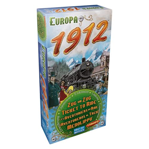 Unbox Now - ¡Aventureros al Tren! Europa 1912 - Expansión Multilenguaje (Incluye Español)