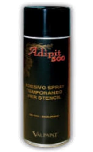 valpaint - Adhesivo en aerosol TEMPORAL para plantillas ADIPIT 500" - Sin CFC - Ecológico