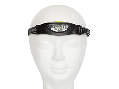Veleman EHL7N O 179161 - Linterna frontal LED para senderismo, trekking, camping
