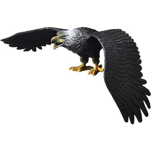 vepoty Figurita de águila Falsa, Modelo de águila simulada, Estatua de águila Realista, Modelo Animal, Adorno para decoración de Mesa de Oficina en casa