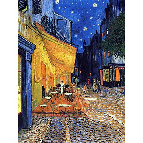 Vincent Van Gogh Cafe Terrace Place DU Forum Arles 1888 Old Art Print 12x16 Inch 30x40cm Cafetería Carrera Lugar Lámina