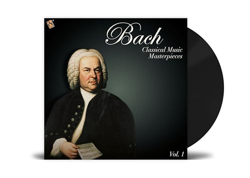 Vinilo Bach Johann Sebastian- Obras maestras de la música clásica