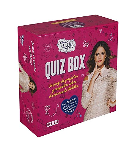 Violetta. Quiz Box: Un juego de preguntas y respuestas sobre el universo de Violetta (Libros singulares)