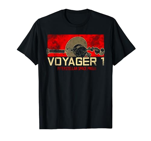 Voyager 1 Interestelar Space Sonda Solar Sistema Astronomía Camiseta