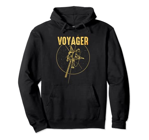 Voyager 1 y 2 sonda espacial, sistema solar, astronomía, vuelo espacial Sudadera con Capucha