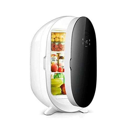 WebErt Mini refrigerador Compacto, refrigerador portátil con Control de Temperatura Digital para cosméticos, Maquillaje, refrigerador para el Cuidado de la Piel de una Sola Puerta