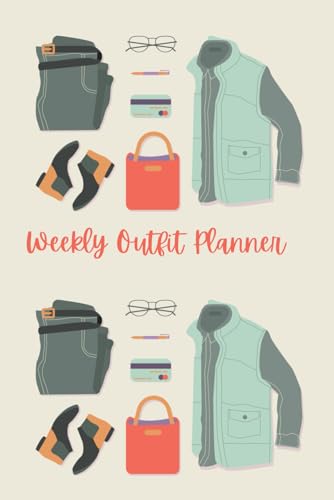 Weekly Outfit Planner | Plan Weekly Clothing: Coral and Blue Outdoor Clothing