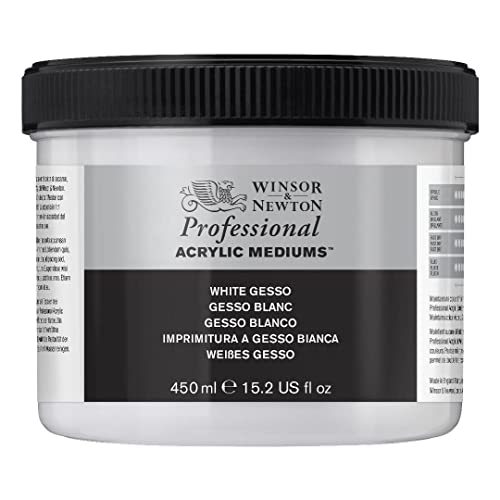 Winsor & Newton - Yeso acrílico (474 ml), color blanco