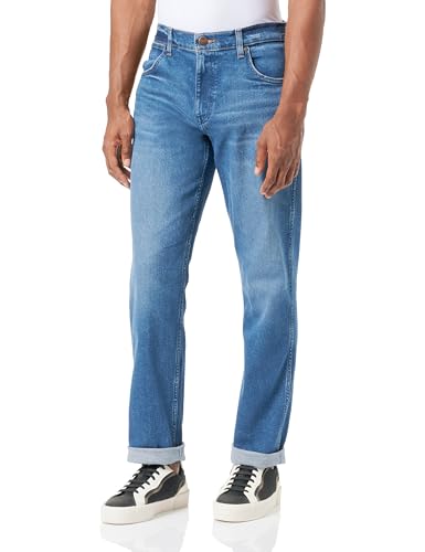 Wrangler Greensboro Jeans, Neptun, 44W x 34L para Hombre