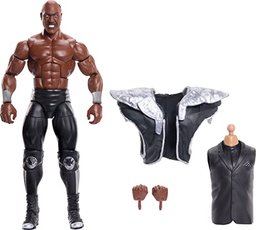 WWE MATTEL Elite Figura de acción SummerSlam Zeus con accesorio y piezas de Mr. Perfect Build-A-Figure