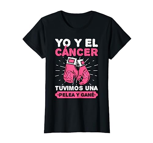 Yo Y El Cancer Boxeo Cancer De Seno Prevención Mujer Regalo Camiseta