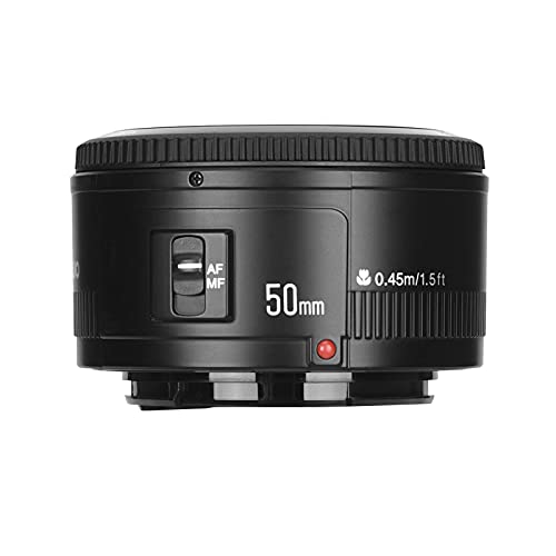 Yongnuo YN 50mm F / 1.8 AF/MF Gran Apertura Lente de Enfoque Automático para Canon EF Monte EOS Cámara LF651