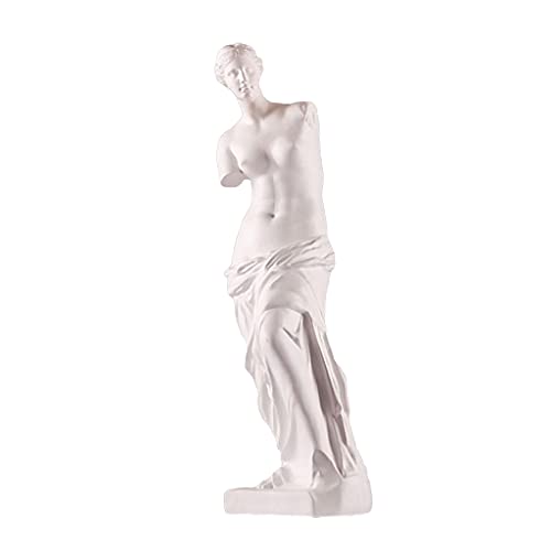 YU-HELLO Estatua de Venus De Milo Resina Resumen Adornos de Escritorio Escultura en miniatura Diosa Figuras Personaje Oficina Decoración del Hogar Accesorios Naranja, Rosa, Púrpura, Blanco