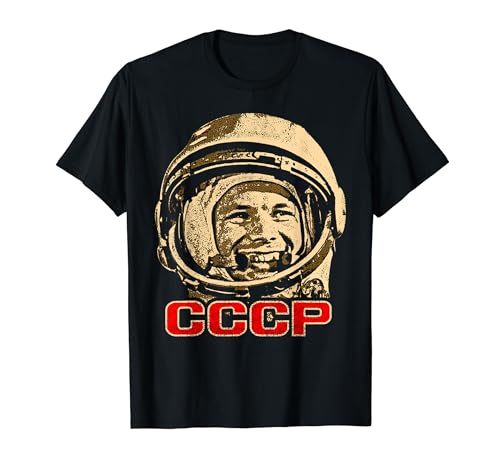 Yuri Gagarin Cosmonauta Astronauta Espacio Unión Soviética CCCP Camiseta