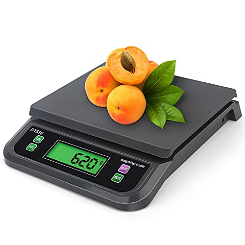 ZCXBHD Básculas electrónicas de Cocina de 30 kg / 1 g, báscula Digital for Alimentos Cocina casera Horneado Pesaje de Frutas Básculas multifuncionales (Color : Black, Size : 30kg-1g)