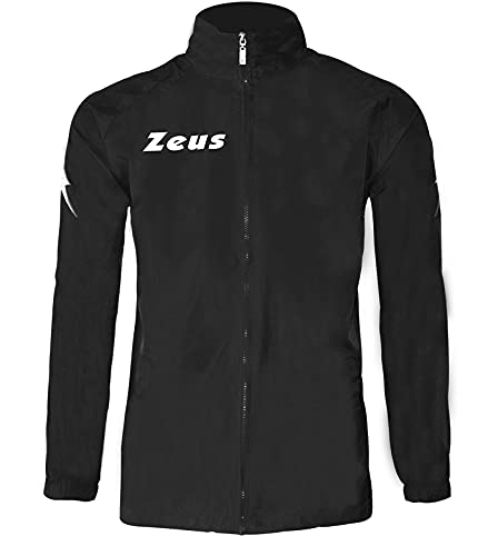Zeus K-Way Rain Corsa Sport Hombre Rojo, Hombre, Negro , 3XL