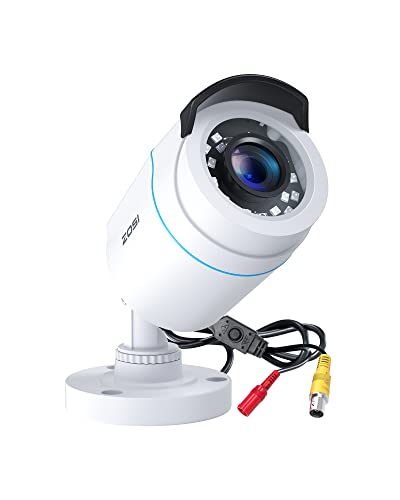 ZOSI 1080P CCTV Cámara de Vigilancia Exterior para DVR Kit de Videovigilancia, Cámara Analógica 4 en 1 con Modos TVI/CVI/AHD/CVBS