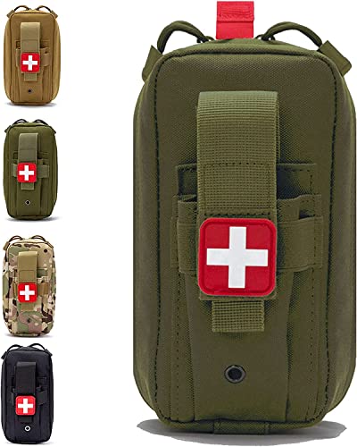 ZULOW Kit de Supervivencia, Kit de Primeros Auxilios de Equipo de Supervivencia, Kit de Emergencia para terremotos, Aventura al Aire Libre, Senderismo, Caza (C : C)