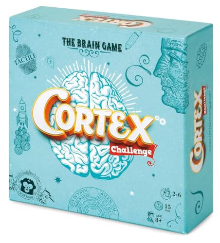 Zygomatic , Cortex Challenge , Card Game , Ages 8+ , 2-6 Players , 15 Minutes Playing Time